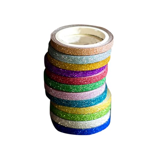 PHENOFICE 12 Stk Washi-Tape Klebebandspender für Maler grünes Abdeckband Sammelalbum klebrig Maskierung the washi tape malerkreppband Stationery Tape Party Tape Fotoalbumband Washi-Klebeband von PHENOFICE