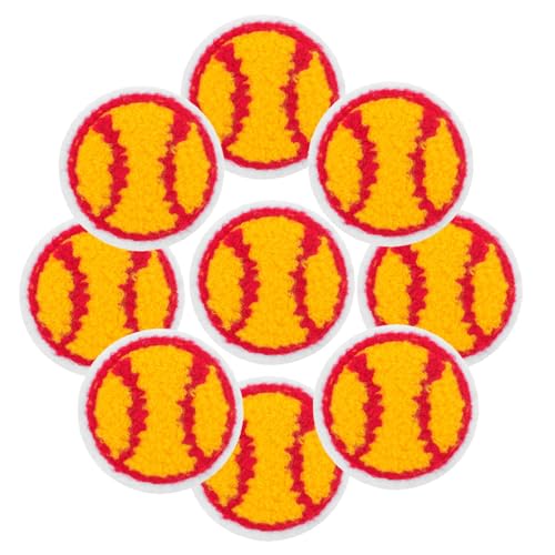 PHENOFICE 12 Stück Gesticktes Logo Für Handtücher Kleidungszubehör Sportball Aufnäher Kleidungsaufnäher Dekorative Mantelaufnäher Austauschbare Hutaufnäher Applikationen von PHENOFICE