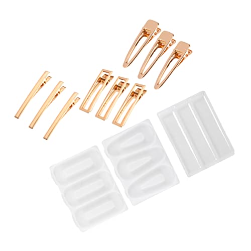 PHENOFICE 12 Teiliges DIY Haarnadelform Set Formen Gepresster Schmuck DIY Haarbandform Schmuckgussform Haarspangenform Haarspangenform DIY Kopfbedeckungsform De Para Gelatinas von PHENOFICE