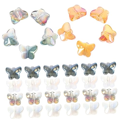 PHENOFICE 120St Perlen hochzeitslaken hochzeitsbingo geschenkeidee Schmuckzubehör avter love Edelstein Conch-Ohrringe Halskette Schmuck-Bastelzubehör Charms zum Selbermachen von Schmuck Glas von PHENOFICE