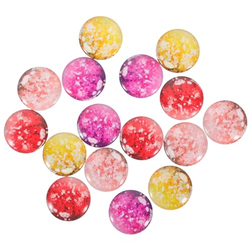 PHENOFICE 12st Glasfleck Zubehör Zur Schmuckherstellung Halbrunde Kuppel Schmuckmaterial Diy-edelstein-patch Edelstein-schmuck-patches Schmuckherstellung Edelsteine Cabochons Schmuckzubehör von PHENOFICE