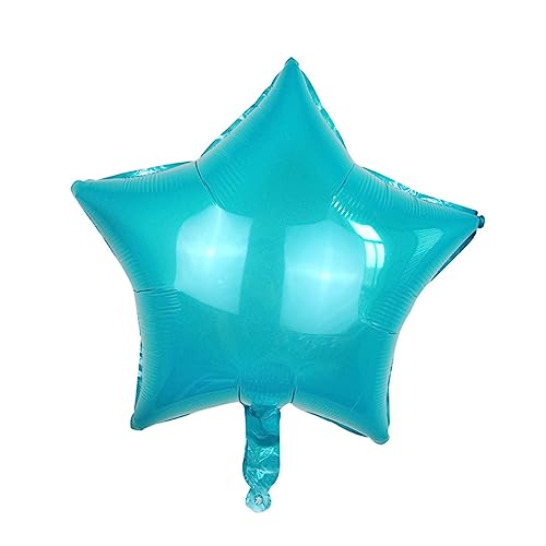 PHENOFICE 16 Stück Aluminiumfolienballon Mit Fünfzackigen Sternen Pastellfarben Für Die Dekoration Von Geburtstagsfeiern Hochzeiten Und Taufen Ideales Party Deko Set von PHENOFICE