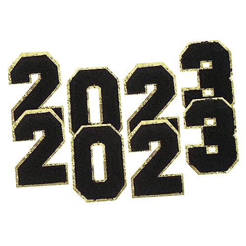 PHENOFICE 2 Sets 2023 Stoffaufkleber, Kleidungsreparaturflicken, Applikationen Auf Nähapplikationen, DIY Flicken, Kleidungsapplikationen, Zahlen, Nähflicken, Zahlen, Kleidungsflicken, von PHENOFICE