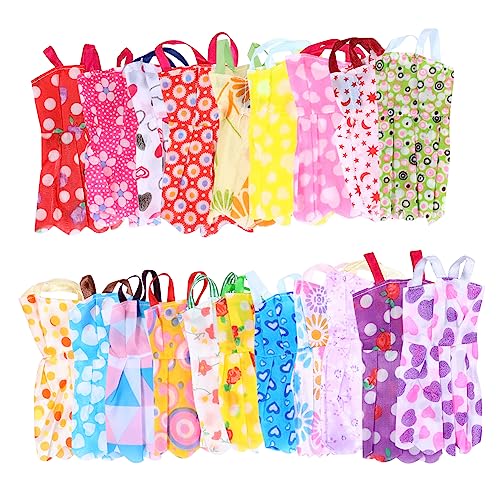 PHENOFICE 20st Puppenkleidung Mini-puppenkostüme Accessoires Für Mädchen Kleidung Für Neugeborene Puppen-spieloutfits Puppe Verkleiden Sich Kleidung Puppenhauszubehör Kinderkostüme Stoff von PHENOFICE