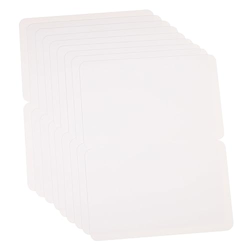 PHENOFICE 24St handgemachte Grußkarte weiße karten white card kärtchen geschenkkarte card kompakte Blankokarten DIY liefert tragbare Wortkarten DIY unfertige Karten Papier von PHENOFICE