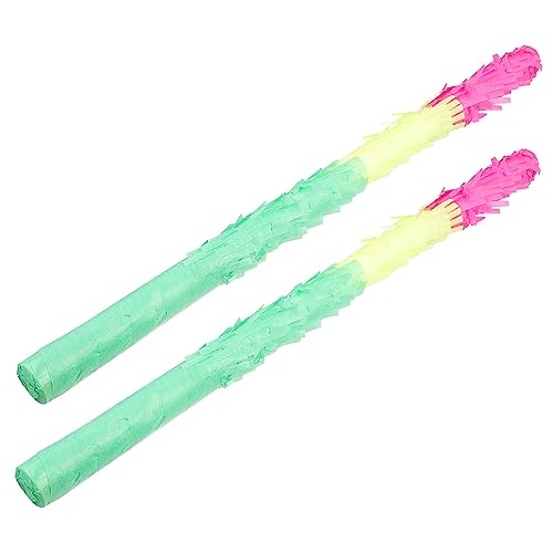 PHENOFICE 2st Pinata-spielzeugstock Spielzeug Für Kinder Piñata-buster Mehrfarbige Pinata-sticks Partyzubehör Für Kindergeburtstage Spielzubehör Zum Geburtstag Mexikanisches Spielzeug Papier von PHENOFICE