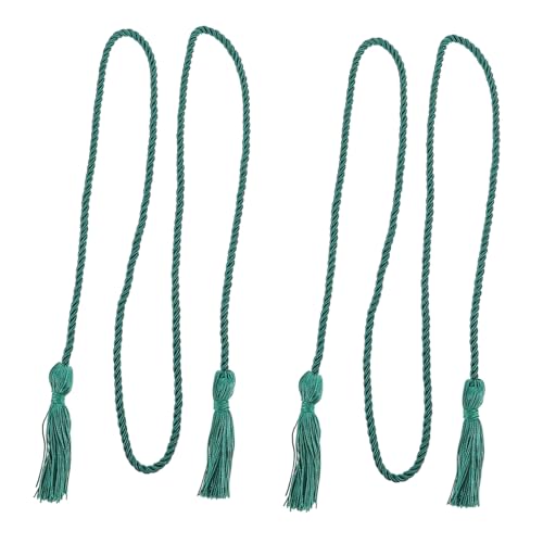 PHENOFICE 2st Quasten-ehren Seil 2022 Quastenabschluss Abschlussseile Handfasting Kordel Für Die Hochzeit Beltane- Grad Dekorationen Abschlussquastendekor Ehrenschnüre Polyester Green von PHENOFICE