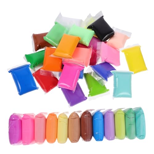 PHENOFICE 36 Packungen gefärbter Ton bastelset basteln für bastel Set für plasticine Craft Clay Ton-Kit Bausätze DIY bunter Modelliermasse für Kleinkinder Plastik von PHENOFICE