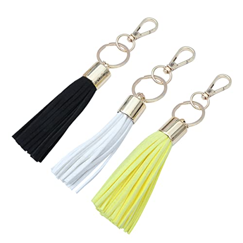 PHENOFICE 3St Quaste Schlüsselanhänger Anhänger autoanhänger pkw anhänger gebraucht geschenkeidee key chain baumeln Schlüsselringe kreative hängende Ornamente Schlüsselanhänger zum Aufhängen von PHENOFICE