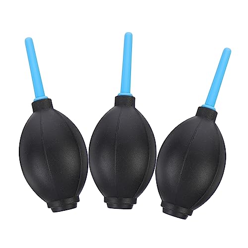 PHENOFICE 3St Staubfänger sensor reinigung sensorreinigung entstauber Kameralinse Entstaubung akuustaubsager tragbare Luft Mini-Squeeze-Pumpe Staubreiniger Mini-Squeeze-Ballpumpe Abs Black von PHENOFICE