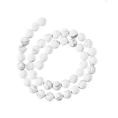 PHENOFICE 40st Armband Zubehör Perlen Lose Abstandshalter Türkis Abstandshalter Herstellen Abstandshalter Für Kinder Abstandshalter Selber Basteln Magnesit Weiß von PHENOFICE