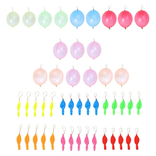 PHENOFICE 50 Stück Den Ball Klopfen Stanzballons Für Jungen Und Mädchen Praktischer Latexballon Runder Stanzballon Latex-slap-ballon Stanzen Luftballons Emulsion von PHENOFICE