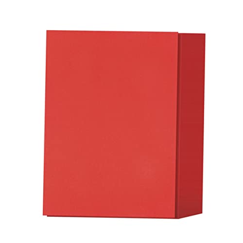 PHENOFICE 50 Stück Origami rotes Kartonpapier verdickter Karton quadratisches Papier Malkarton selber machen kinder bastelset basteln für kinder papphefter Kindergartenpappe farbiger Karton von PHENOFICE