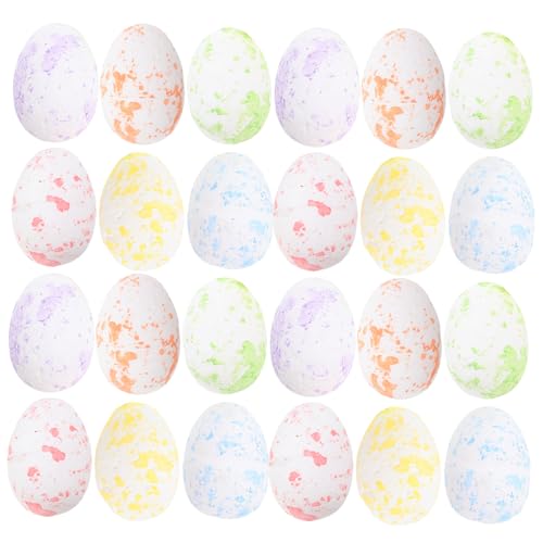 PHENOFICE 50 Stück Ostereier easter eggs panettone ostern Eierdekoration easter decoration easter presents Osterei-Verzierung ostern dekoratives ei osterferien dekor Festivalschmuck Schaum von PHENOFICE