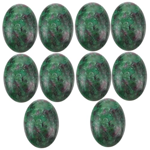 PHENOFICE 5St Edelstein-Patch Cabochons zur Schmuckherstellung Cabochons aus Steinperlen warnweste personalisiert schmucksteine emlyn Edelsteine ​​basteln fein polierte Cabochons Naturstein von PHENOFICE