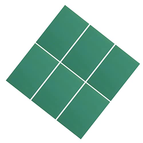 PHENOFICE 6 Stück Blätter Gravur Auf Kunststoffplatten Kinder Briefmarken Werkzeuge Für Kinder Diy Liefert Druckwerkzeuge Schnitzwerkzeuge Gravierwerkzeuge Pvc Dark Green von PHENOFICE