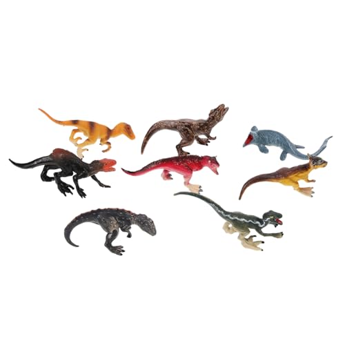 PHENOFICE 8 Stück Dinosaurier Kuchendekorationen Tortendeko Dinosaurier Für Kindergeburtstag Dinosaurier Modelle Partyzubehör Essbare Cake Topper Für Dino Mottoparty von PHENOFICE