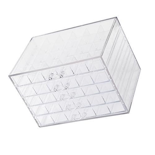 PHENOFICE Aufbewahrungskiste Fall für künstliche Nägel Halter für Nagelspitzen aufbewahrungsdose storage boxes schubladenbox falsche Fingernägel Nägel Vitrine kleiner Schmuckhalter Acryl von PHENOFICE