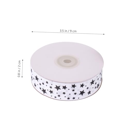 PHENOFICE Geschenkstreifen Kuchen Topper Bastelband aus Polyester Hochzeitsverpackungsband Schleife seidenband ribbon dekoration stutzenhalter Geschenkband Geschenkverpackungsstreifen Weiß von PHENOFICE