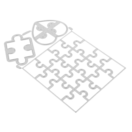 PHENOFICE Jigsaw sterben handarbeit prägung Schneidwerkzeug Stanzformen für Papierhandwerk handwerkliches Werkzeug zartes Schneiden stirbt für die Kartenherstellung Kohlenstoffstahl Silver von PHENOFICE