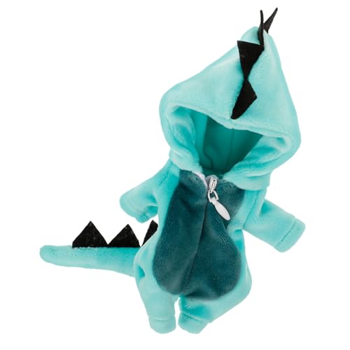 PHENOFICE Puppen Dinosaurier Kleidung Dinosaurier Overall Outfit Mädchenpuppen Wiederverwendbare Puppenkleidung Bezaubernde Puppendekoration Kompakte Puppenkleidung Puppenoveralls von PHENOFICE