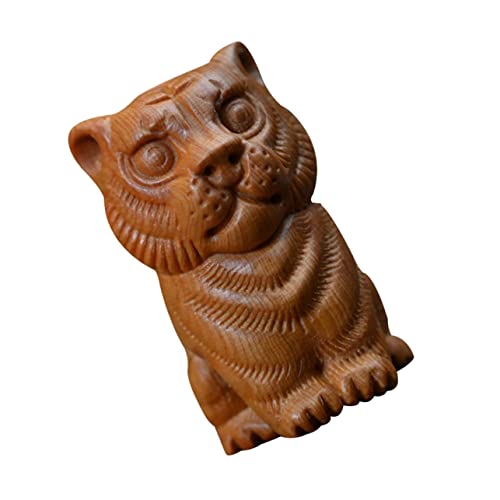 PHENOFICE Sternzeichen Tiger Ornament Tischdekorationen Kleine Statue Für Den Tisch Exquisites Tier-Tee-Haustier- Heimdekoration Hamsterkäfig Retro- Auto- Thuja von PHENOFICE