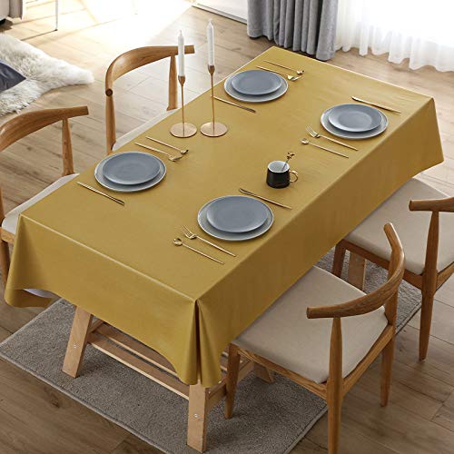 PHLCF Table cltoh 120x120cm Rechteckige PVC-Tischdecke Wasserabweisende Tischdecke Abwischbare Tischdecke für Küche, Garten, Hochzeit, Zuhause, Picknick-Party im Freien PHLCF Table cltoh 120x120cm Rechteckige PVC-Tischdecke Wasserabweisende Tischdecke Abwischbare Tischdecke für Küche, Garten, Hochzeit, Zuhause, Picknick-Party im Freien von PHLCF