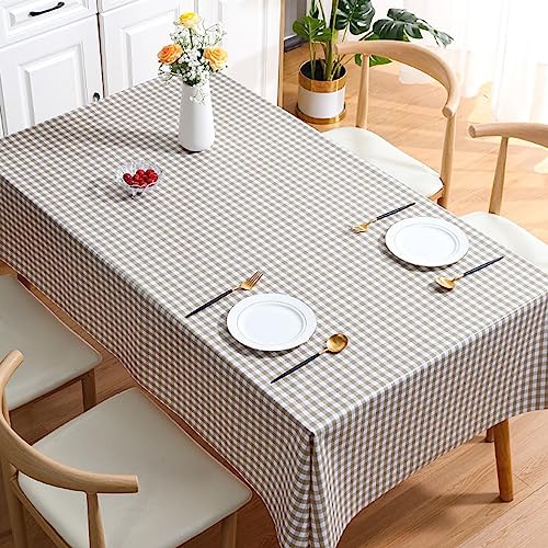 PHLCF Tischdecke, abwischbare Tischdecke, abwischbares PVC, wasserdicht, quadratisch, Tischschutz für Küche, Picknick, draußen, drinnen, 100 x 160 cm PHLCF Tischdecke, abwischbare Tischdecke, abwischbares PVC, wasserdicht, quadratisch, Tischschutz für Küche, Picknick, draußen, drinnen, 100 x 160 cm von PHLCF