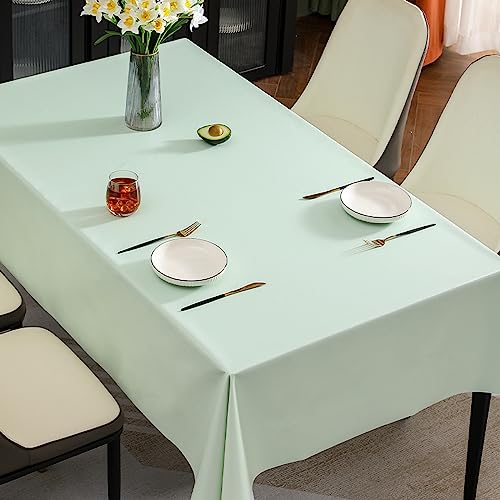PHLCF Tischdecke, wasserdichte PVC-Tischdecke, abwischbar, rechteckiges Wachstuch, Vinyl-Tischdecke, Kunststoff-Tischdecke für ESS- oder Outdoor-Tisch, 140 x 220 cm PHLCF Tischdecke, wasserdichte PVC-Tischdecke, abwischbar, rechteckiges Wachstuch, Vinyl-Tischdecke, Kunststoff-Tischdecke für ESS- oder Outdoor-Tisch, 140 x 220 cm von PHLCF