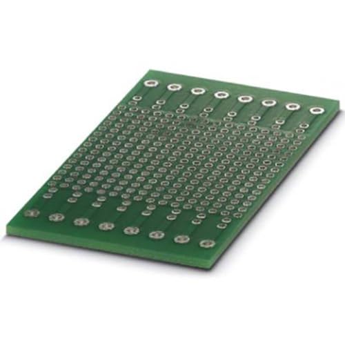 PHOENIX CONTACT EH 45F/16 DEV-PCB Leiterplatte für MKDS-5.08 Klemmen, 110°C Umgebungstemperatur, 1.600mm² Bestückungsfläche, 2.54mm Lochrastermaß, Grün von PHOENIX CONTACT