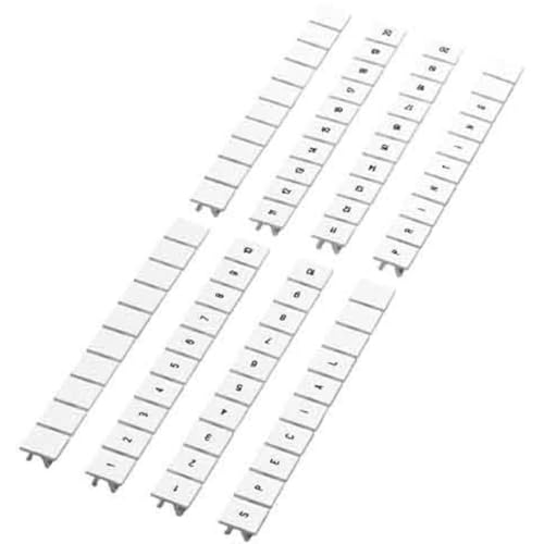 PHOENIX CONTACT ZB 4.LGS:FORTL.ZAHLEN 11-20 Zackband, 10 Teilig, 11-20 Fortlaufenden Zahlen, 4 mm Breite, 1.110g, Weiß, 10 Stück von PHOENIX CONTACT