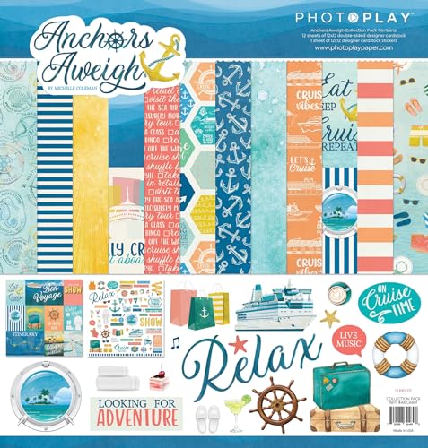 PhotoPlay Collection Pack 12"X12"-Anchors Aweigh von PHOTOPLAY