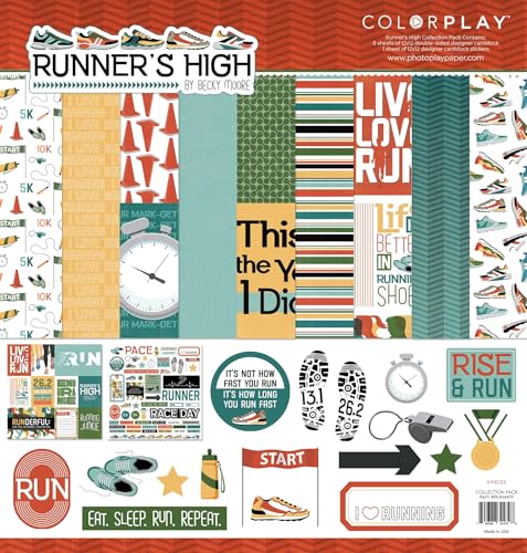 PhotoPlay Collection Pack 12"X12"-Runner's High von PHOTOPLAY