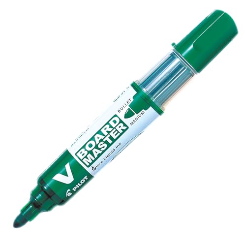 PILOT 355790 Whiteboard-Marker V BOARD MASTER, Rundspitze, grün von PILOT