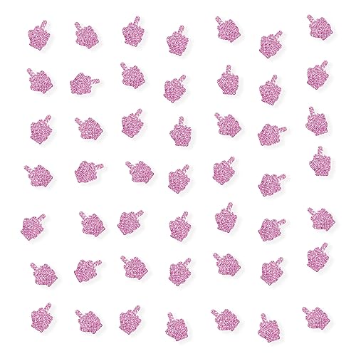 100 Stück Mittelfinger Konfetti Rosa Glitzer Finger Papier Streuung Lustige Party Konfetti Hand Smash Kuchen Dekor Lustige Thema Geburtstag Party Dekor Erwachsene Geburtstag Party Supplies von PINKAAJ