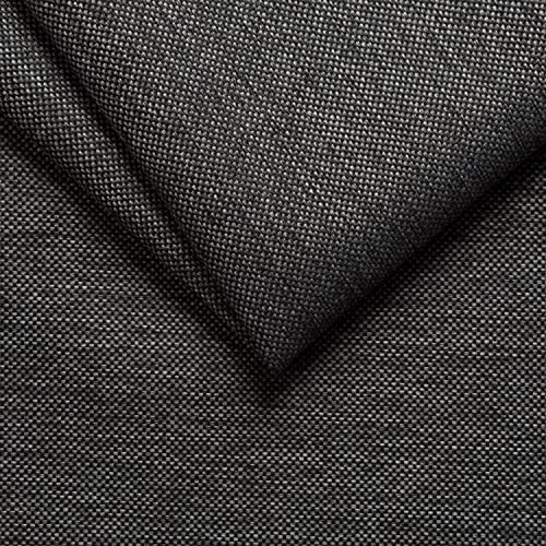 PINaPIN Möbelstoff HUGO Polstermaterial Polstermöbel Polyesterstoff Polyester Stoffe meterware zum Betten, Freizeit-Sets, Möbelbezüge, Möbelpolsterei 100 x 142 cm (Schwarz und Weiß) von PINaPIN