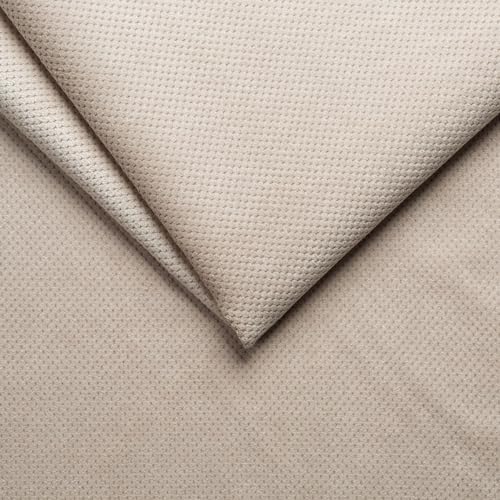 PINaPIN Polsterstoff Meterware 145 cm Breite - Möbelstoff 130 gr/m2 - Stoff mit Oeko-Tex - Warmes und Angenehmes Velours Material von PINaPIN