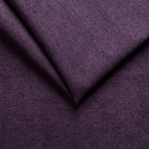 PINaPIN Polsterstoff Meterware 145 cm Violett - Abriebfester und Strapazierfähiger Möbelstoff Meterware - Möbelpolster Stoff für Betten, Sofas, alte Möbel, Tierbetten - Weich im Griff von PINaPIN