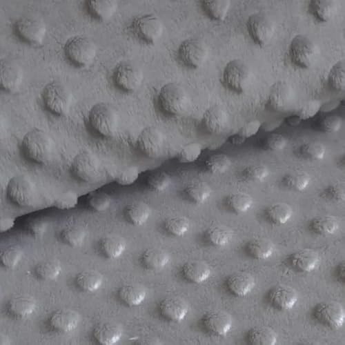 PINaPIN Stoffe meterware Kinder stoff Minky fleece meterware zum nähen Kinderkissen, Kissenbezüge, Babydecken, Schlafsäcke, Spielzeuge Polyester 100 x 160 cm (Dunkelgrau) von PINaPIN