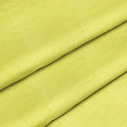 PINaPIN Wasserdichter Polyesterstoff 100% Polyester Stoffe meterware zum nähen Gartenmöbel, Schirme, Vorhänge für Garten 100x160 cm (NEONLIMONENFARBIG) von PINaPIN