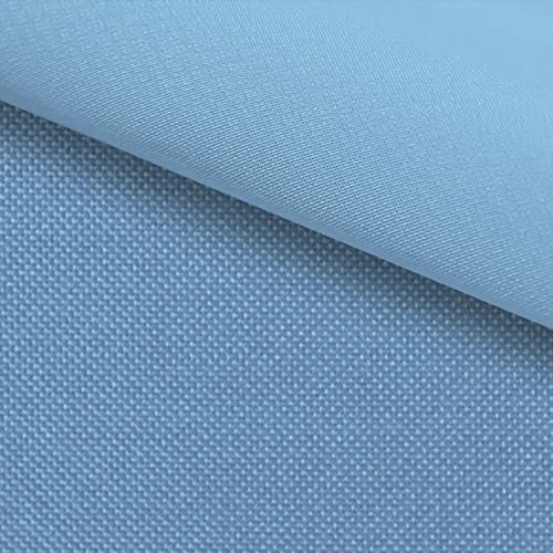 PINaPIN Wasserdichter Polyesterstoff 100% Polyester Stoffe meterware zum nähen Gartenmöbel, Schirme, Vorhänge für Garten KODURA 100x150 cm (Blue Jeans) von PINaPIN