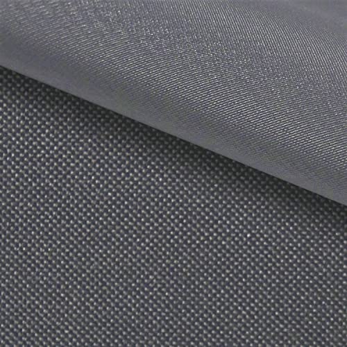 PINaPIN Wasserdichter Polyesterstoff 100% Polyester Stoffe meterware zum nähen Gartenmöbel, Schirme, Vorhänge für Garten KODURA 100x150 cm (Stahlblau) von PINaPIN