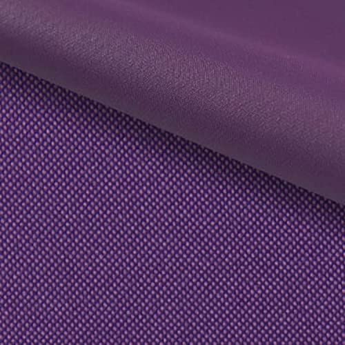 PINaPIN Wasserdichter Polyesterstoff 100% Polyester Stoffe meterware zum nähen Gartenmöbel, Schirme, Vorhänge für Garten KODURA 100x150 cm (Violett Milka) von PINaPIN