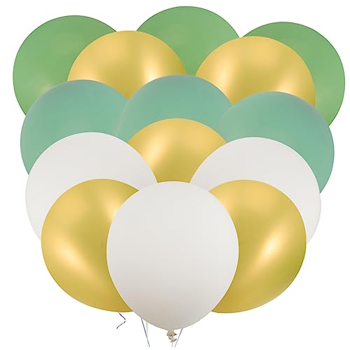 PLAFOPE 1 Satz Ballon Salbeigrünes Dekor kinder dekor retro styles kinder mitgebsel kindergeburtstag hochzeitsdeko Geburtstagsparty liefert Layout-Requisiten für Geburtstagsfeiern Emulsion von PLAFOPE