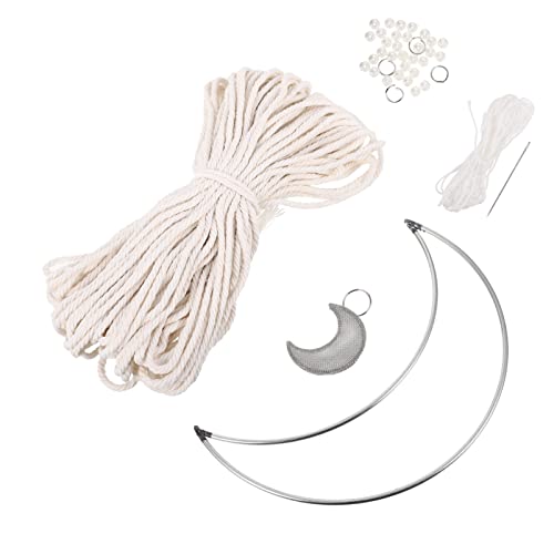 PLAFOPE 1 Set Makramee Kit Für DIY Handgemachte Baumwollkordel Für Makramee Wandteppich Tapestry Zubehör Ideal Für Anfänger Und Kreative Projekte von PLAFOPE