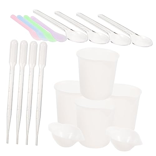 PLAFOPE 1 Set DIY Messbecher Silikon -mischbecher Harz Mischbecher DIY -schmuckwerkzeuge von PLAFOPE