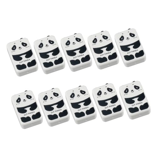 PLAFOPE 10 Stück Panda Radiergummi Schreib Radiergummi Multifunktions Radiergummi Schüler Schreib Radiergummi Tragbarer Schul Radiergummi Zeichnung Kunst Radiergummi Skizzen von PLAFOPE