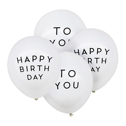 PLAFOPE 100 Stück 12 Geburtstag Luftballons Ballons zum Bedrucken von Buchstaben Ballons bedrucken Partyballons Geburtstagsdekoration Luftballons balloons wasserballons Latexballons von PLAFOPE