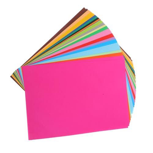 PLAFOPE 100 Stück Origami-papier Bunte Bastelpapierbögen Für Jungen Und Mädchen Leicht Faltbares Papier Für Scrapbooking-projekte Schulaktivitäten von PLAFOPE