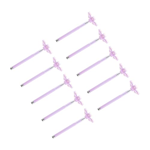 PLAFOPE 10St handyhalter gelstifte gel schreibstifte handy halterungen schnapsbrett schwarzer Tintenstift tragbare Schreibstifte Kugelschreiber schöner Stift bezaubernde Plastik von PLAFOPE